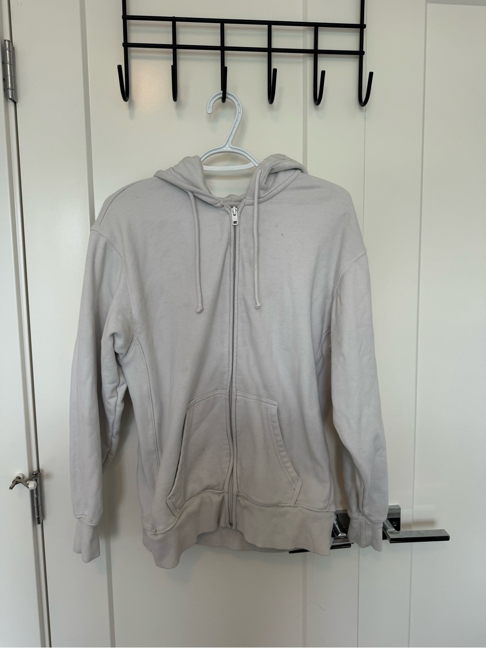TNA white Full-Zip Hoodie